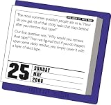 Brainteasers, Mind Benders, Puzzlers, Mazes & More Page-A-Day Calendar 2008