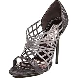 Badgley Mischka Womens Sailor Open-Toe Pump