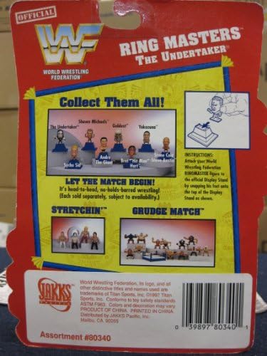 Wwf Ringmasters Undertaker Hart