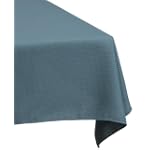 Bardwil Cobblestone 52-inch By 70-inch Oblong Tablecloth, Steel Blue