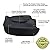 CareU(TM) Coccyx Orthopedic Portable Comfort Memory Foam Seat Cushion with Non Slip Cover- Helps Relieve Kyphotic, Hip and Sciatica Pain (Standard Size 17.7x15 Inch)