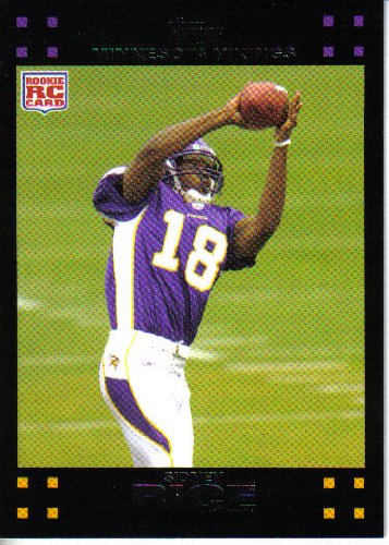 2007 Topps Football # 324 Sidney Rice (RC) Rookie Card - Minnesota Vikings - NFL Trading Cards