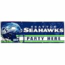 NFL Seattle Seahawks 2-by-6 Foot Vinyl Banner
