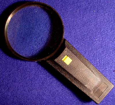 3x Illuminated Magnifier/ Lighted Magnifying Glass 3 1/2