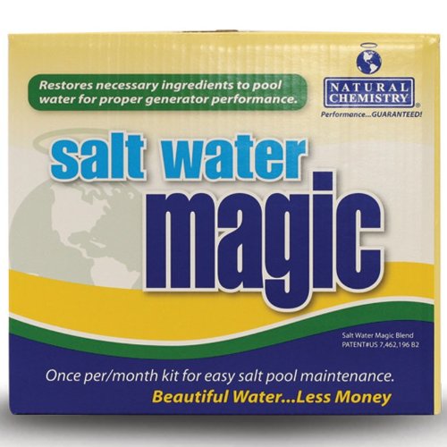 Natural Chemistry Salt Water Magic Chlorine Generator Monthly Maintenance Pack