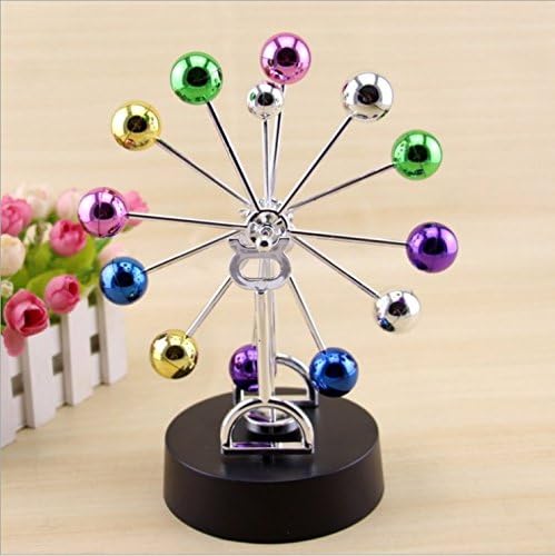 Candylight Dazzle Colour Wheel Seven Balls Large Perpetual Apparatus, Promise Wiggler, Desktop Office Household Decoration