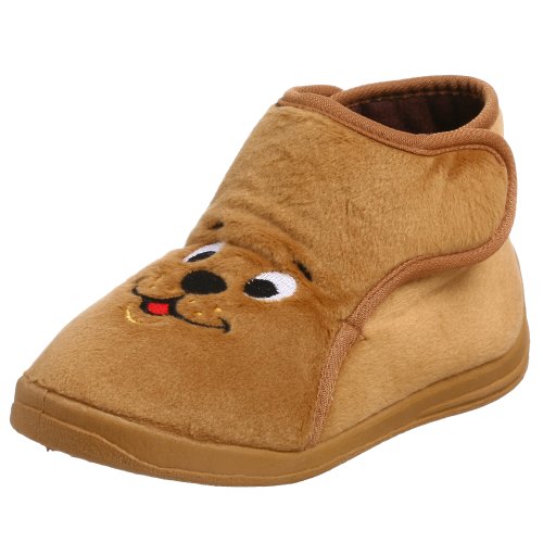karamel corn by Ragg Toddler/Little Kid Puppy Slipper Bootie,Tan,13 M US Little Kid