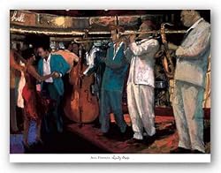 Lindy Hop (En Santiago) by Ana Perpinya 36"x26" Art Print Poster