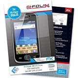 atFoliX Displayschutzfolie f�r Samsung Galaxy Gio (S5660) (3 St�ck) - FX-Clear: Displayschutz Folie kristallklar! H�chste Qualit�t - Made in Germany!von "Displayschutz@FoliX"