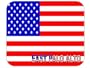 US Flag - East Palo Alto, California (CA)  Mouse Pad