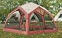 14x14' Pentagon Screen House Maroon