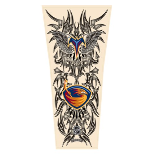 NHL Atlanta Thrashers Tribal Tattoo Sleeve