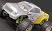 Yellow Infinitive 1-Speed 1:10 Nitro Gas Off Road Radio Remote Control R/C Monster Tr...