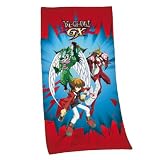 Herding 6115 03 515 Badetuch Velours Yu-Gi-Oh! GX (Kids Best), 70/140 cm, Material: 100 % Baumwolle