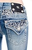 Miss Me Bandana bootcut jeans