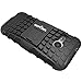 HOTCOOL HTC One Remix Case, HTC One M8 Mini Case - Heavy Duty Rugged Dual Layer Holster with Kickstand 2014ta Case For HTC One Remix(HTC M8 Mini,HTC ONE Mini 2) 2014 SmartPhone, Black