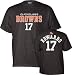 Braylon Edwards Reebok Name and Number Cleveland Browns T-Shirt - XX-Large