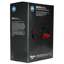 Motorola MOTOROKR S9 Bluetooth Active Headphones (Red,Black) [Retail Packaging]