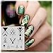 NICOLE DIARY Triangle Nail Art Stamp Template Geometry Image Stamping Plate NDP-104
