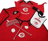 Cincinnati Reds Newborn 5 Piece Gift Set - 6/9 months