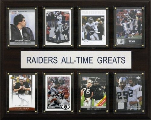 NFL Oakland Raiders All-Time Greats Plaque