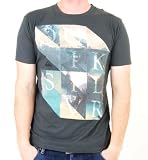 Quicksilver Mens Check It-MTO T-Shirt Gray QSYT0LY1-CHA