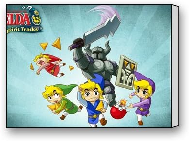Funnyone Custom Modern Wall Art Decoration for Home Legend Of Zelda Spirit Tracks Canvas Prints
