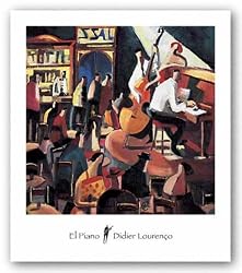 El Piano by Didier Lourenco 12"x12" Art Print Poster