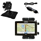 Magellan Maestro 4220 Auto Bean Bag Dash Holder with Car Charger - Uses Gomadic TipExchange