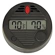 Quality Importers HygroSet II Round Digital Hygrometer for Humidors