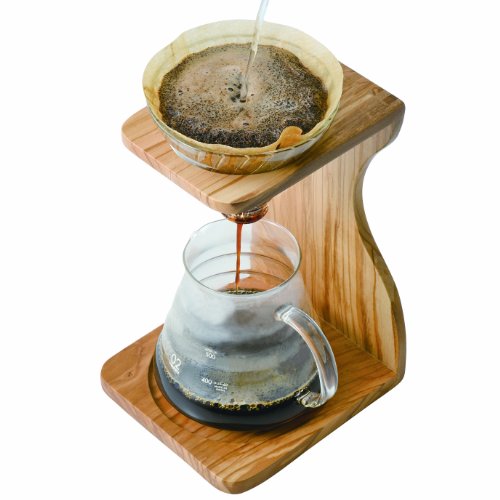 Hario V60 Coffee Dripper Stand Olive Wood VSS-1-OV