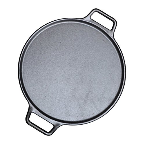 Lodge ProLogic P14P3 Cast Iron Pizza Pan, Black, 14inch , New, Free