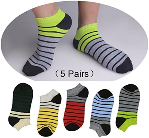 HCSocks Men's Active Socks Best Cotton Active Socks For Men (5 Pair)