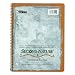 TOPS Second Nature Notebook, 8.5 x 11 Inch, 1-Subject, College Ruled, Recycled, 50 Sheets (74110)
