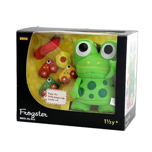 Childrens Toyshop  Toys : BRIO 33714 Wooden Railway System: My First Frogster