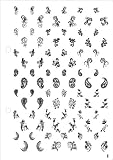INTRODUCTION PRICE!!! 2012 New Collection of Jumbo Nail Art Image Plates. Bundle of 3 Nail Art Jumbo Image Plates (Z2) with 168 Nail Art Designs At a Killer Price, By Cheeky.