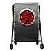 Pen Holder Desk Clock of Tribal Red Dragon (Tattoo Art, Cool, Fantasy, Fire, Medieval)