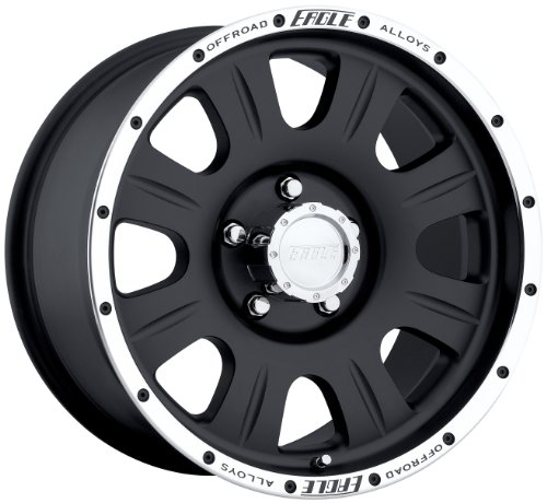Eagle Alloys (Series 140) Black - 17 x 8 Inch Wheel