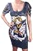 ED HARDY Christian Audigier Rock Oasis Womens Dress Black Size L