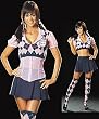 2 Ways to wear this Schoolgirl Costume with Stockings!