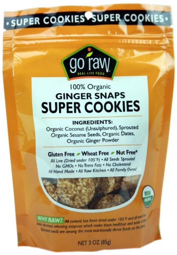51ChmzsPQ5L photo 51ChmzsPQ5L Go Raw Freeland Super Cookies Ginger Snaps 3Ounce Bags Pack of 6