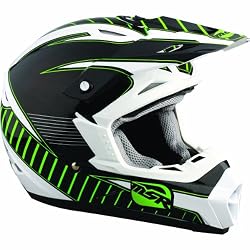 MSR Racing Assault Men's MotoX Motorcycle Helmet - Red/Black
