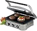 Cuisinart GR-4 Griddler Stainless-Steel 4-in-1 Grill Griddle and Panini Press