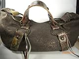 Leather Bag with shoulder handle - B001EBLDOQ