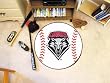 New Mexico State Aggies 29" Round Baseball Floor Mat (Rug)