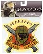 Halo Collectible Sticker Spartans Master Chief