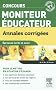 Annales corrig�es concours moniteur-�ducateur