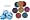Konad Professional Salon Case#1 + Holiday ITAY 8 Stack Eye Shimmers