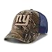 '47 NFL New York Giants Huntsman Closer Camo Mesh Stretch Fit Hat, One Size, Realtree Camouflage