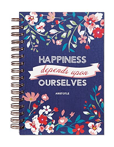 C.R. Gibson Spiral Journal, Happy Flowers (GM93-12624)